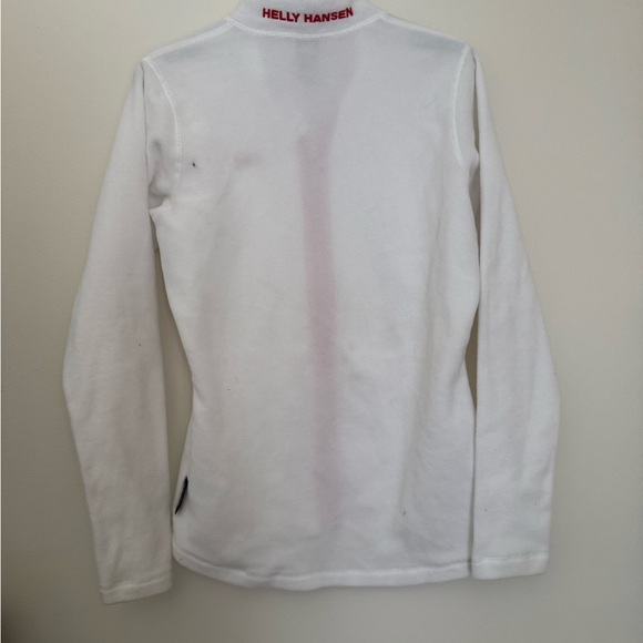 Helly Hansen White Sweater with Red Accents - Picture 6 of 9